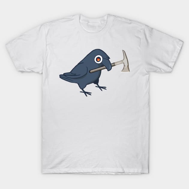 Tomahawk Crow T-Shirt by Sabtastic